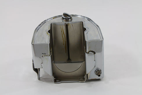 Wyatt Gatling Replica Chrome Oil Tank - 40-0432