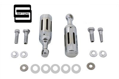 Sifton Sifton Dual Canister Set Chrome - 40-0452