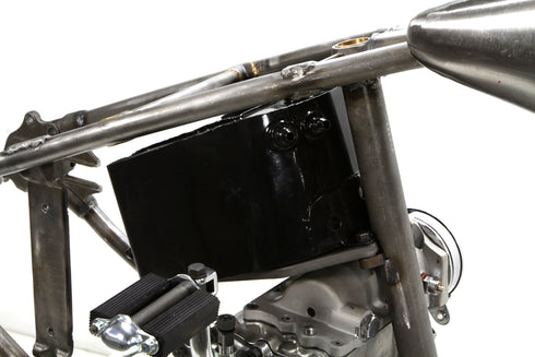 Wyatt Gatling Replica Black Tourist Trophy Bobber Short Oil Tank - 40-0493