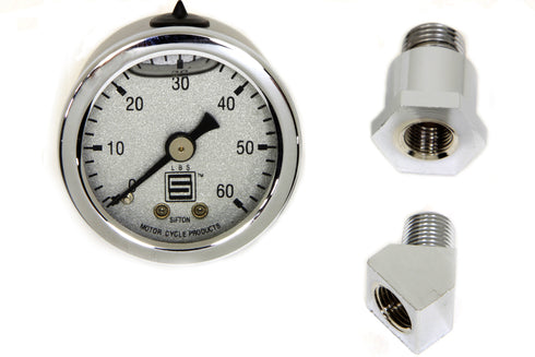 Wyatt Gatling Oil Pressure Gauge - 40-0572