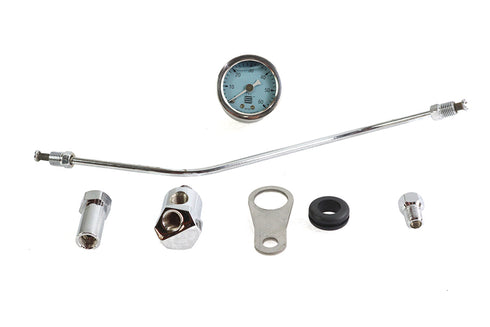 V-Twin Rocker Box Mounted Oil Gauge Kit - 40-0576