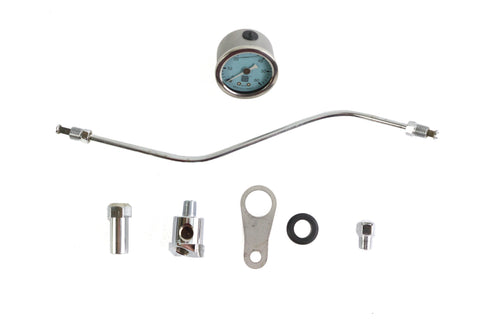 V-Twin Rocker Box Mounted Oil Gauge Kit - 40-0576