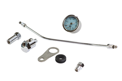 V-Twin Rocker Box Mounted Oil Gauge Kit - 40-0576