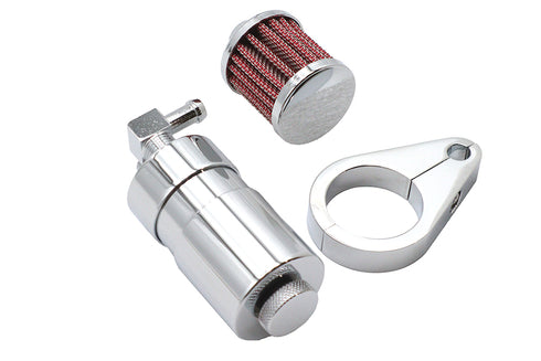 Sifton Chrome Sifton Engine Breather Oil Collector - 40-0595