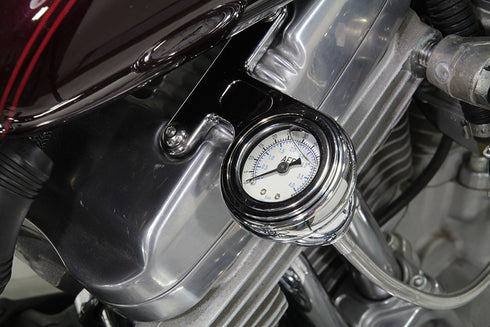 V-Twin Rocker Box Oil Pressure Gauge Kit - 40-0632