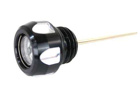 Wyatt Gatling M8 Black and Machined Oil Temperature Dipstick - 40-0634