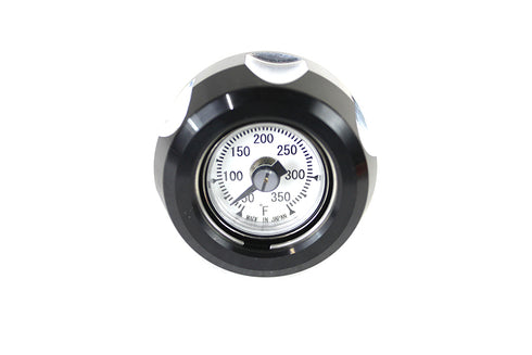 Wyatt Gatling M8 Black and Machined Oil Temperature Dipstick - 40-0634