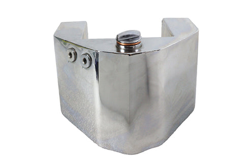 V-Twin SMC Electric Start Oil Tank Chrome - 40-0648