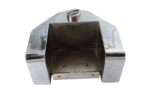 V-Twin SMC Electric Start Oil Tank Chrome - 40-0648