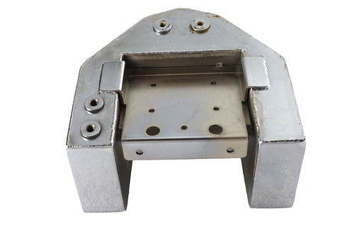 V-Twin SMC Electric Start Oil Tank Chrome - 40-0648