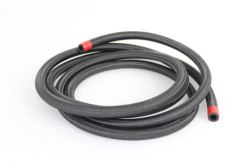 Wyatt Gatling Braided Oil Hose Black - 40-0762