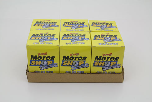 V-Twin Black Medium Spin On Oil Filter - 40-0839