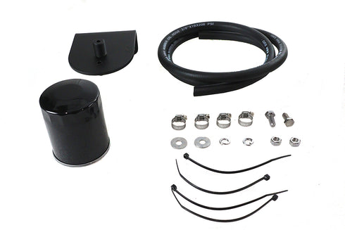 V-Twin Pura Flow Oil Filter Kit Black - 40-0849