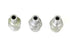 Wyatt Gatling WR Hex Barb Oil Line Fitting Set Zinc Plated - 40-0877