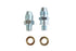 Wyatt Gatling Oil Pump Cover Fitting Set Zinc Plated - 40-0984