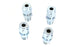 Wyatt Gatling Oil Line Fitting Set - 40-1008