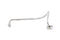 V-Twin Crossover Gas Line Zicad Plated - 40-1064