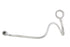 V-Twin Crossover Gas Line Zicad Plated - 40-1064