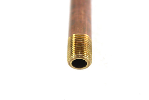 V-Twin 1/8 inch NPT x 10 inch Brass Pipe - 40-1290