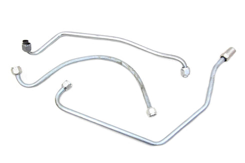 V-Twin Oil Line Set Zicad Plated - 40-1291