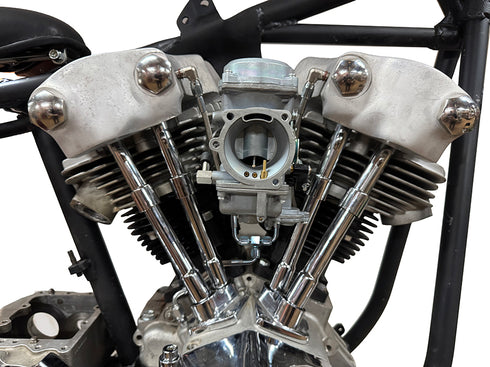 V-Twin Knucklehead/Shovelhead Top Y Oil Line Braided - 40-1418