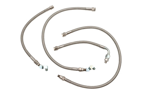 V-Twin Oil Line Kit Stainless Steel - 40-9902