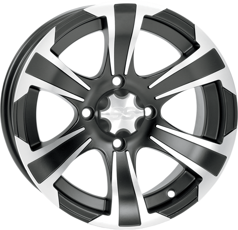 ITP Wheel - SS312 - Rear - Black Machined - 14x8 - 4/110 - 3+5 1428446536B