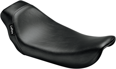 LE PERA Bare Bones Solo Seat - Smooth - Black - FXDWG '96-'03 LN-003
