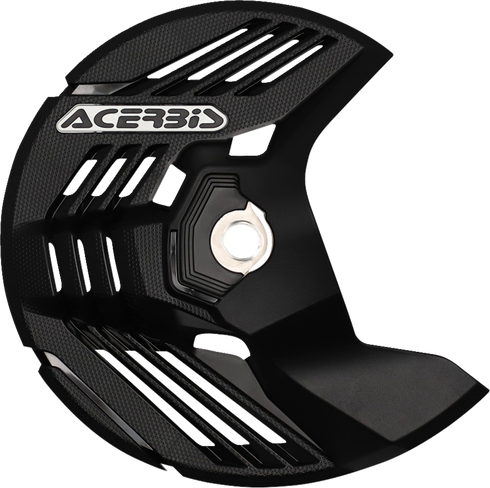 ACERBIS Disc Cover - Linear - White - Honda | Kawasaki | Sherco | Yamaha 2985050002