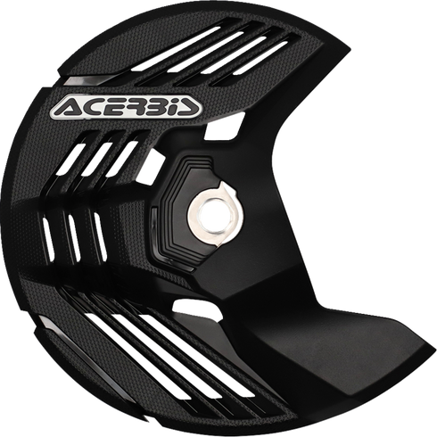 ACERBIS Disc Cover - Linear - Black - Honda | Kawasaki | Sherco | Yamaha 2985050001