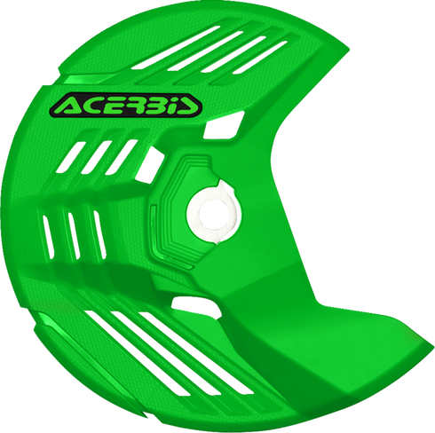 ACERBIS Disc Cover - Linear - Green - Honda | Kawasaki | Sherco | Yamaha 2985050006
