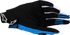 ALPINESTARS Techstar MX Gloves - Black/Blue - Small 3560125-17-S