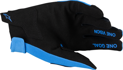 ALPINESTARS Youth Radar MX Gloves - Blue/Black - Large 3541824-713-L