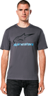 ALPINESTARS ALPINESTARS Always 2.0 CSF T-Shirt - Charcoal/Black/Blue - 2XL 1214-73106-1818-2X - 3030-24253