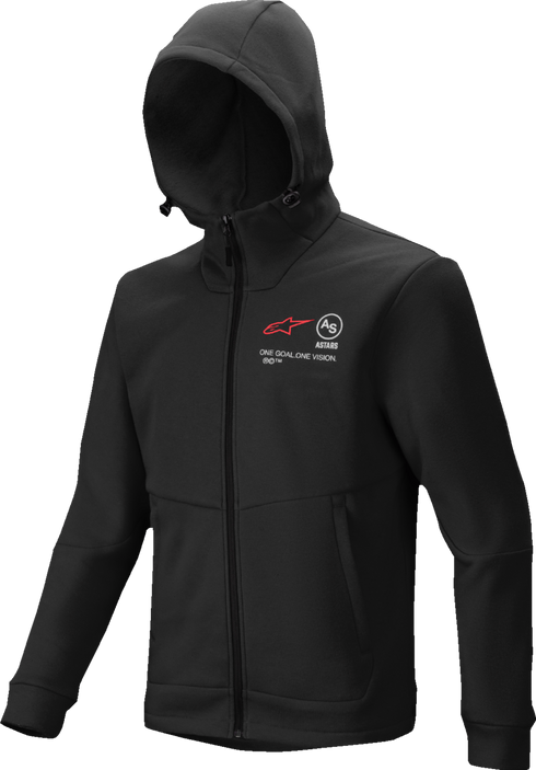 ALPINESTARS ALPINESTARS Racer MX Fleece Hoodie - Black - Small 3800125-10-S - 2920-0750