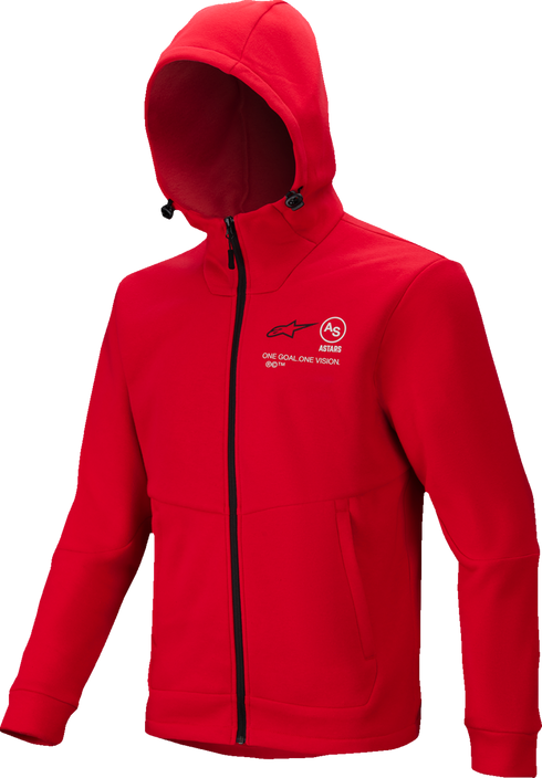 ALPINESTARS ALPINESTARS Racer MX Fleece Hoodie - Bright Red - XL 3800125-3010-XL - 2920-0762