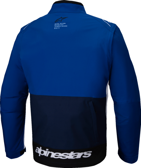 ALPINESTARS Lite-Dura Softshell Jacket - Navy/Blue/White - 2XL 3700225-7174-2X