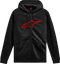 ALPINESTARS ALPINESTARS Ageless V3 Zip Hoodie - Black/Red - XL 1244-51490-1030-XL - 3050-6851