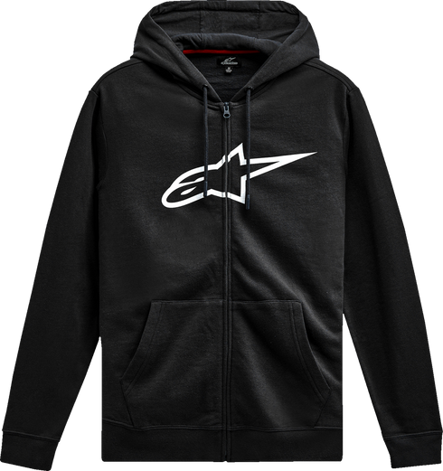 ALPINESTARS ALPINESTARS Ageless V3 Zip Hoodie - Black/White - XL 1244-51490-1020-XL - 3050-6855