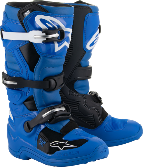 ALPINESTARS Youth Tech 7S Boots - Blue/Black/White - US 2 / EU 34 2015017-712-2