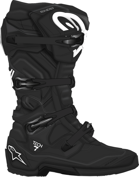 ALPINESTARS Tech 7 Boots - Black - US 13 / EU 48 2012025-10-13