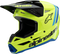 ALPINESTARS Youth SM3 Helmet - Radium - Gloss Yellow Fluo/Black/Blue - Medium 8301825-5017-YM