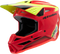 ALPINESTARS Youth SM3 Helmet - Fray - Gloss Red/Yellow Fluo/Black - Medium 8301625-3051-YM
