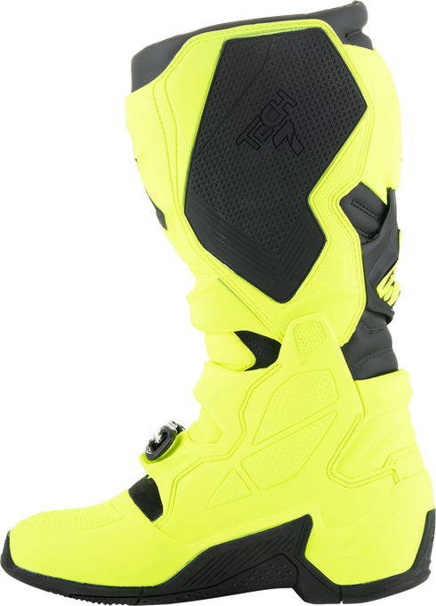 ALPINESTARS Tech 7 Boots - Fluorescent Yellow/Black - US 8 / EU 42 2012025-551-8