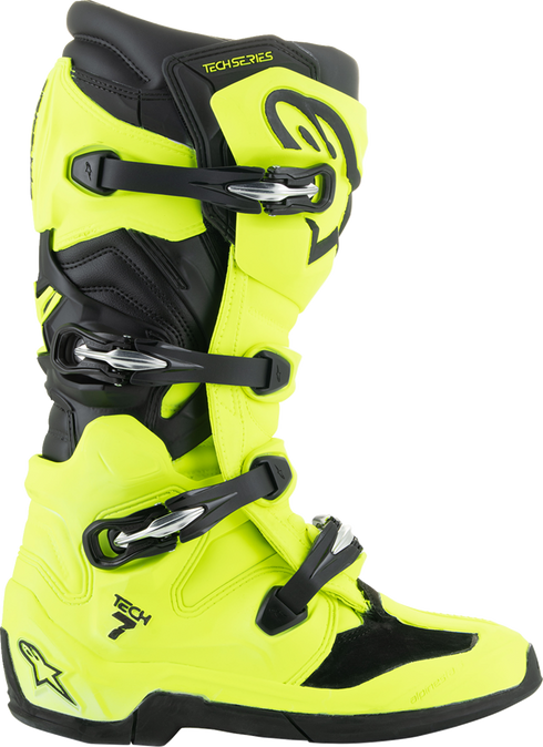 ALPINESTARS Tech 7 Boots - Fluorescent Yellow/Black - US 11 / EU 45.5 2012025-551-11