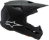 ALPINESTARS Youth SM3 Helmet - Solid - Matte Black - Medium 8302225-110-YM