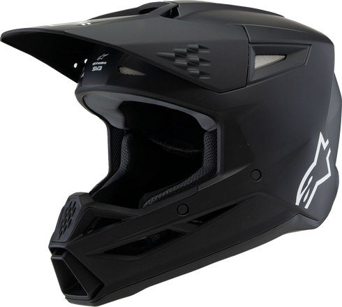 ALPINESTARS Youth SM3 Helmet - Solid - Matte Black - Small 8302225-110-YS