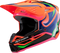 ALPINESTARS Youth SM3 Helmet - Deegan - Gloss Orange Fluo/Purple/Pink Fluo - Small 8301425-433-YS