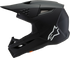 ALPINESTARS Youth SM3 Helmet - Solid - Matte Black - Small 8302225-110-YS