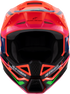 ALPINESTARS Youth SM3 Helmet - Deegan - Gloss Orange Fluo/Purple/Pink Fluo - Small 8301425-433-YS